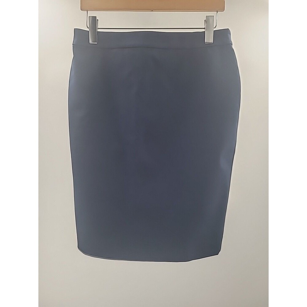New J. Crew Navy Pencil Skirt Sz 8 Office Career Business Casual Event